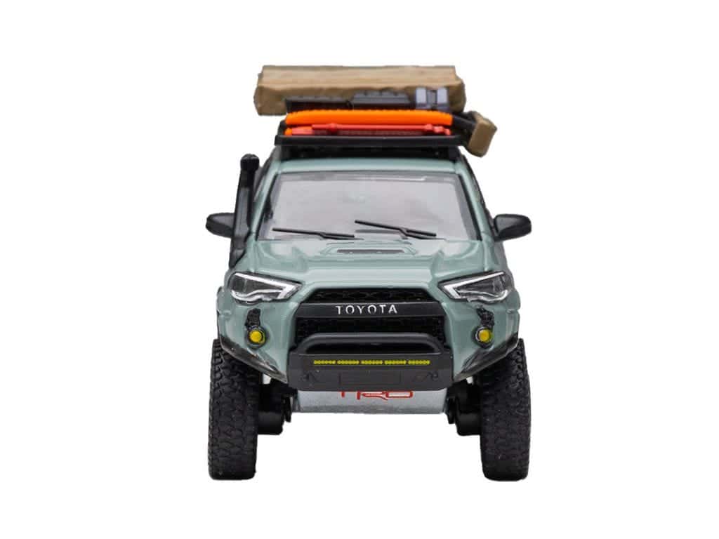 Front Runner Series Limited Edition Toyota 4Runner TRD Pro Overland Lunar Rock Diecast Model Set 