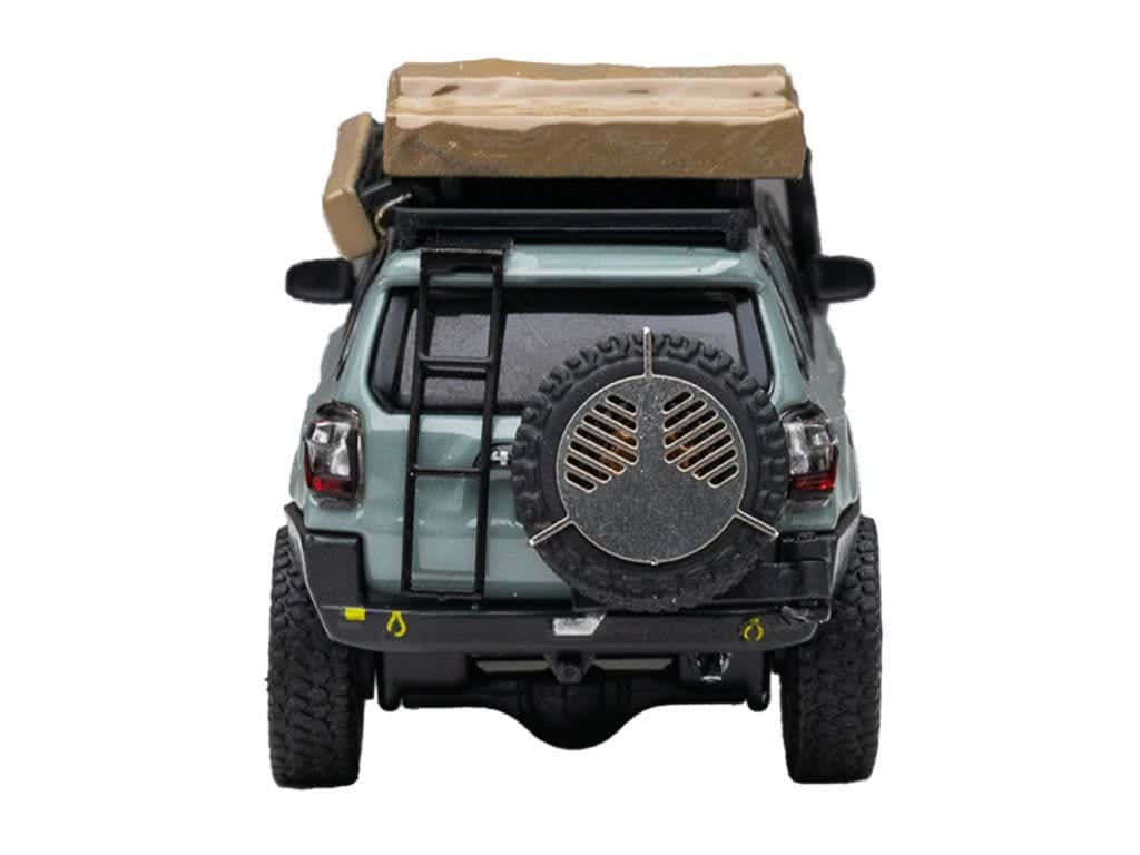 Front Runner Series Limited Edition Toyota 4Runner TRD Pro Overland Lunar Rock Diecast Model Set 
