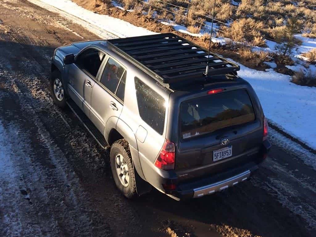 Toyota 4Runner Roof Rack 4th Gen (Full Cargo Rack Foot Rail Mount) - Front Runner Slimline II