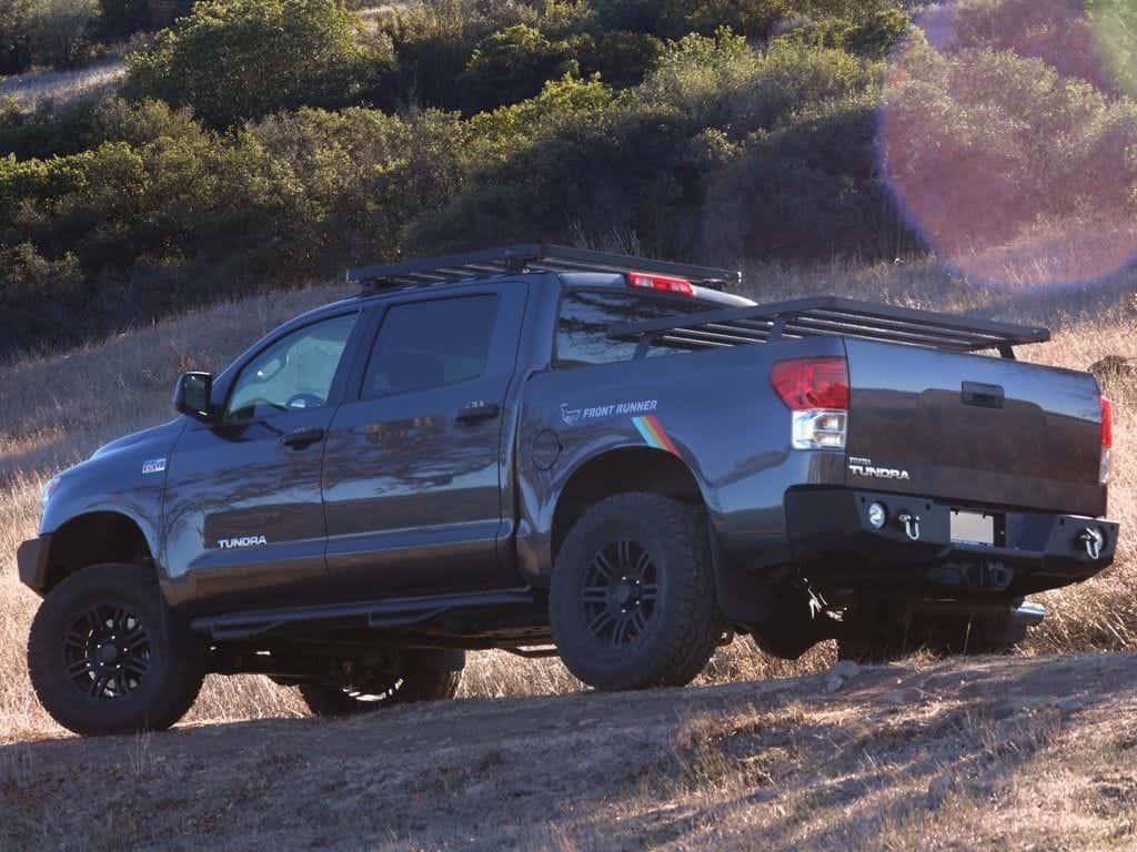 Toyota Tundra  Pick-Up Truck Cargo Bed Rack Kit (DC 4-Door 2007+) Front Runner Slimline II
