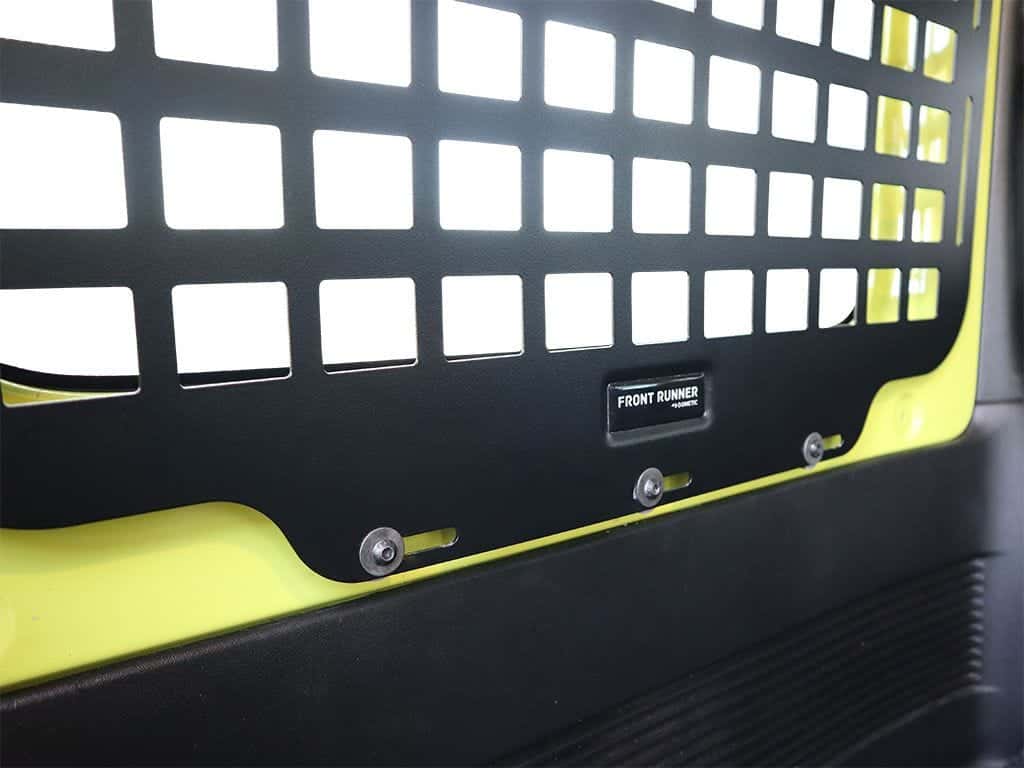 Front Runner Series Suzuki Jimny 3 Door (2018-Current) Rear Window Molle Panel