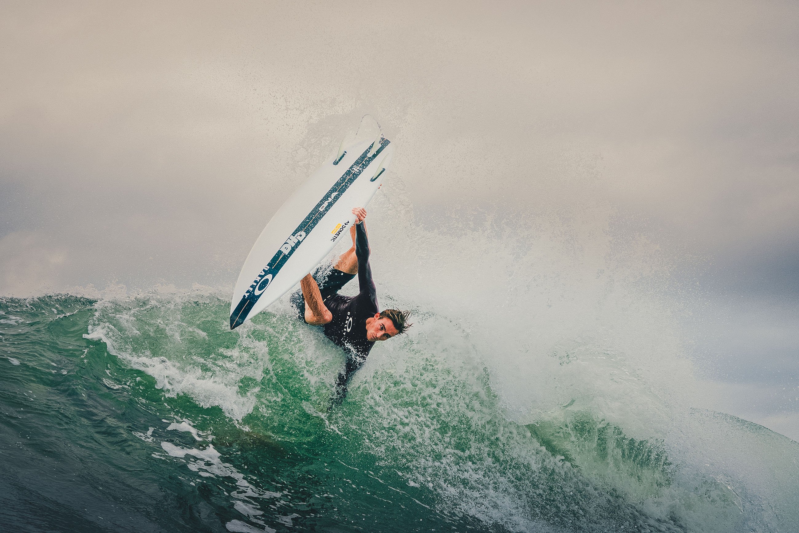 Sheldon Surfing a Wave
