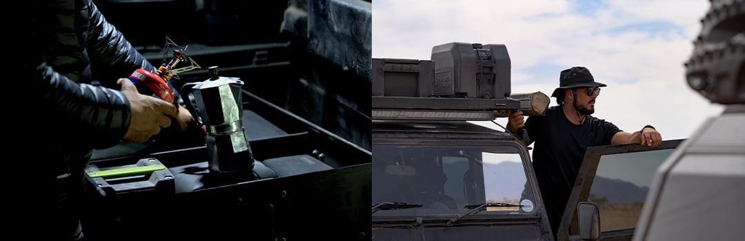 I NEVER LEAVE HOME WITHOUT…