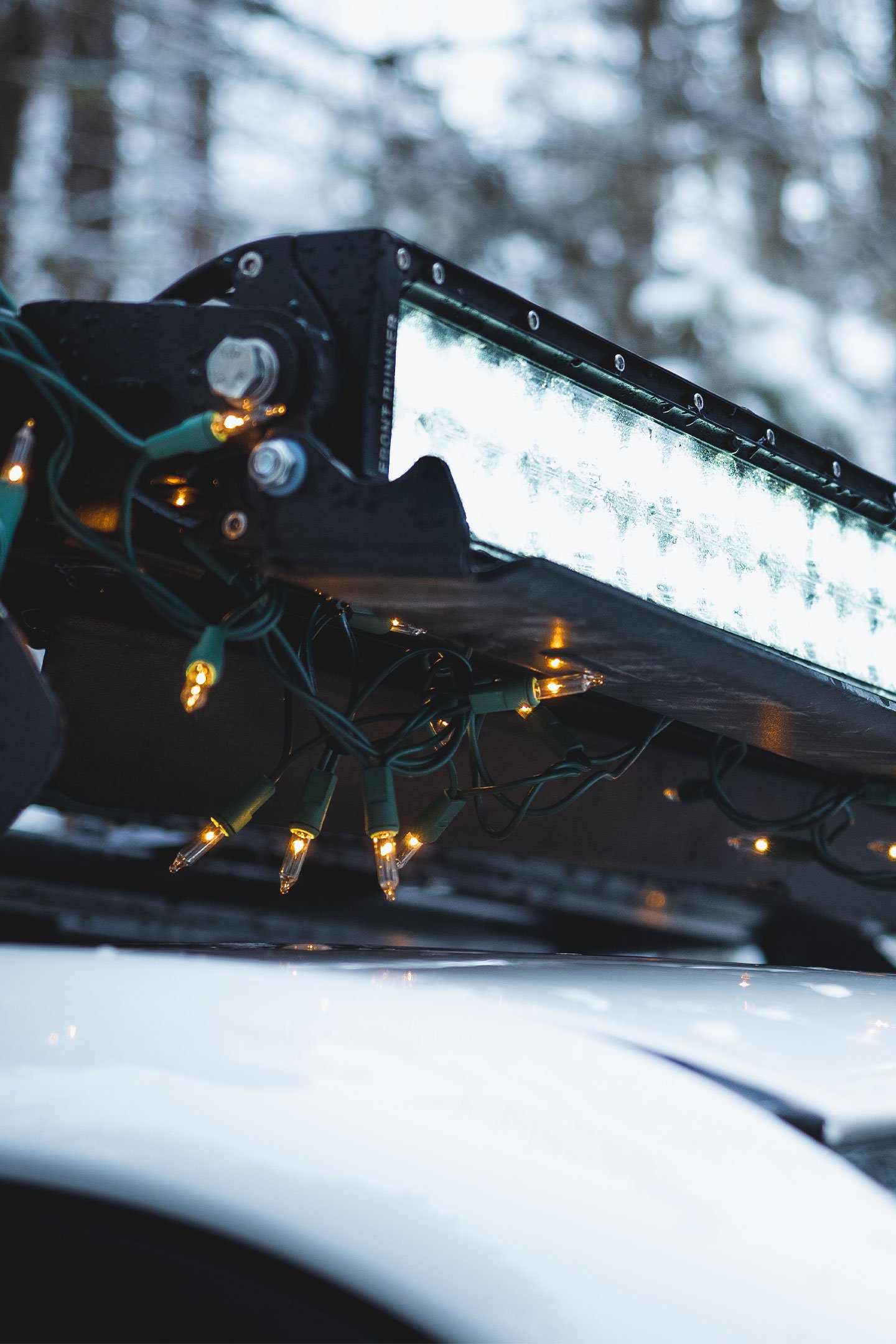 Christmas Lights Front Runner Rack LED bar Light