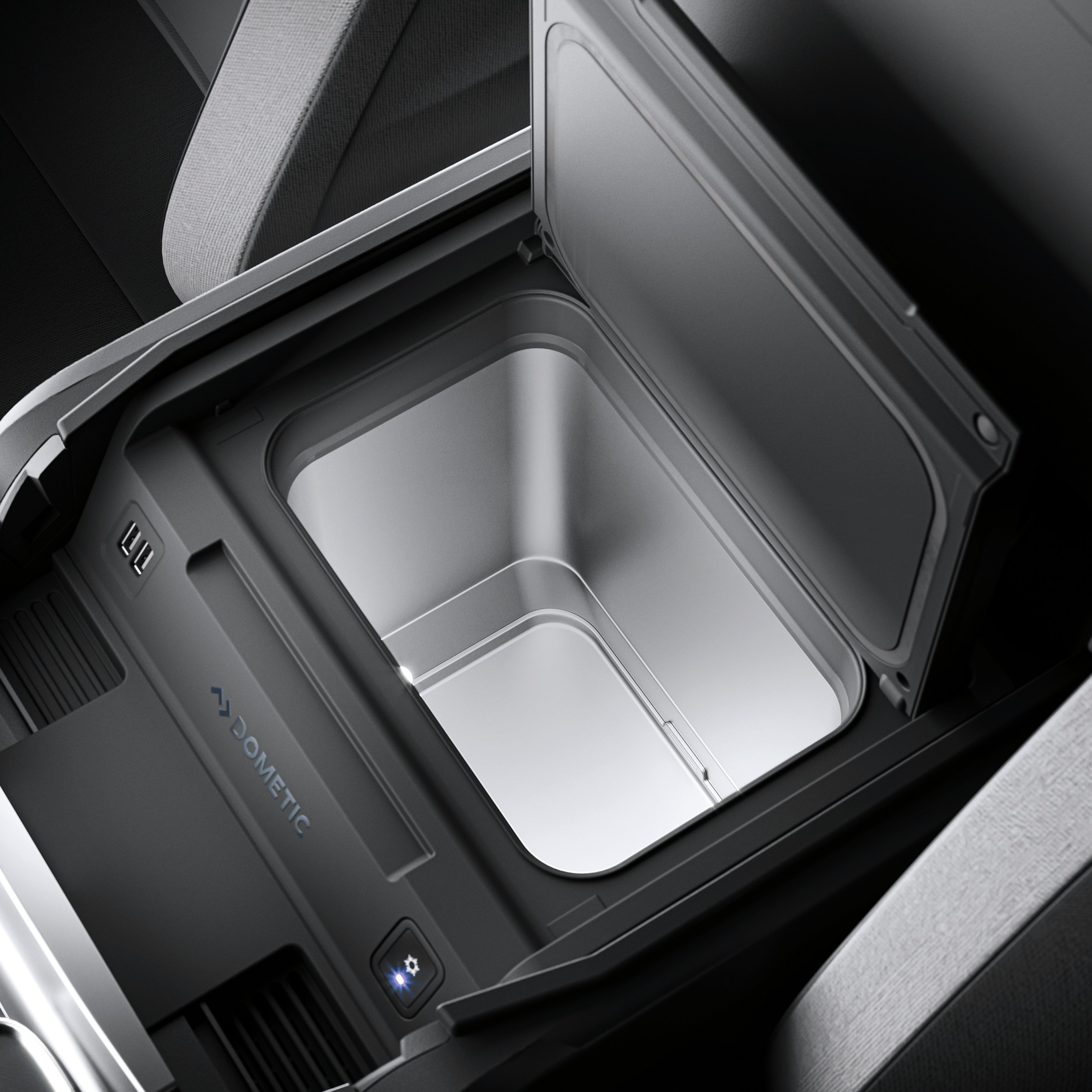 Turn Your Truck’s Center Console into a Mobile Fridge with the Dometic CCF-T Ford Drop in Refrigerator - Tile