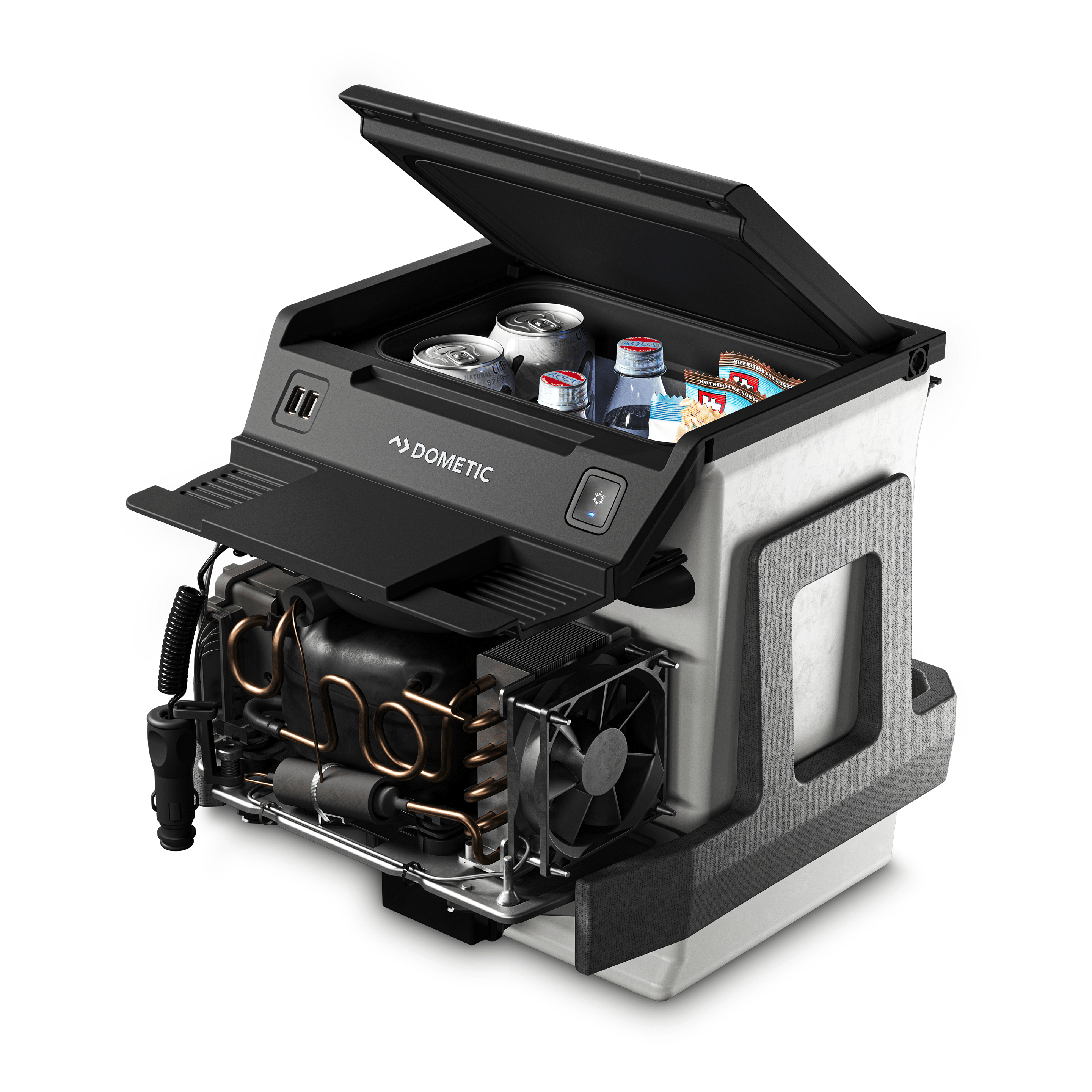 Turn Your Truck’s Center Console into a Mobile Fridge with the Dometic CCF-T Ford Drop in Refrigerator - Tile