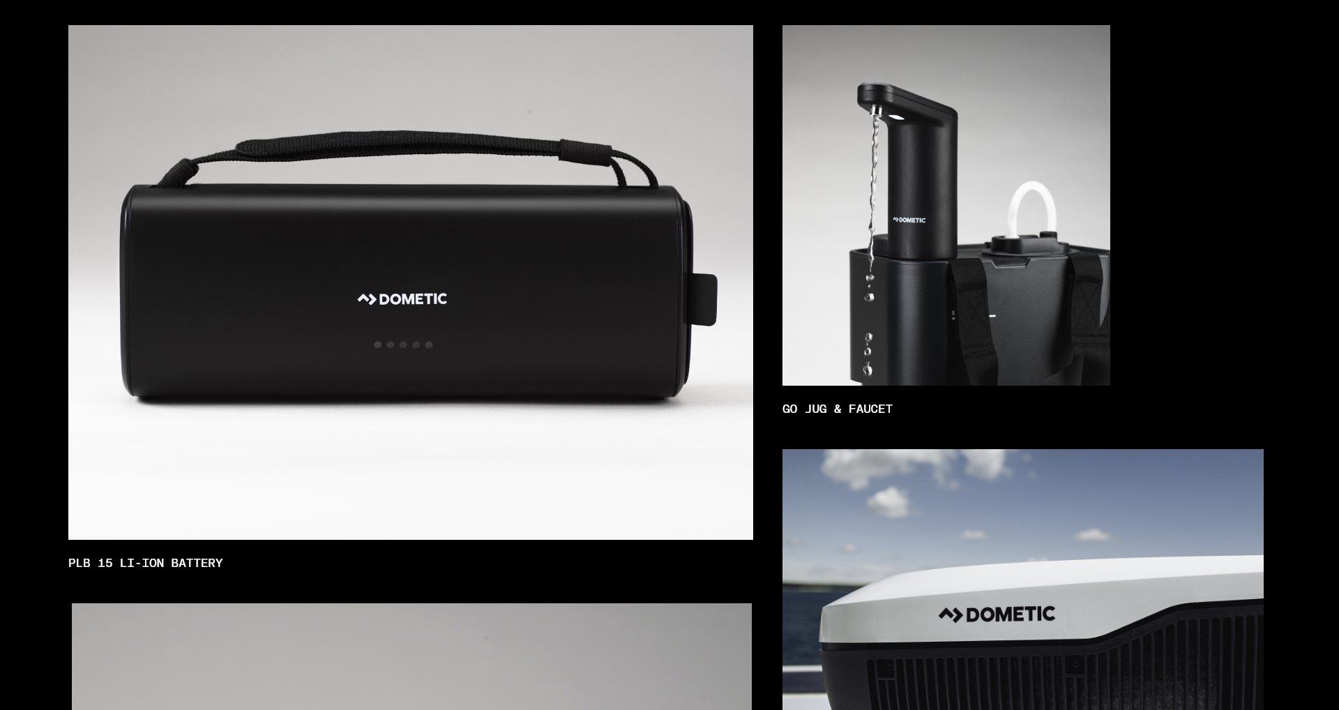 Dometid hero products, an air conditioner, jug & facuet and trim tab system