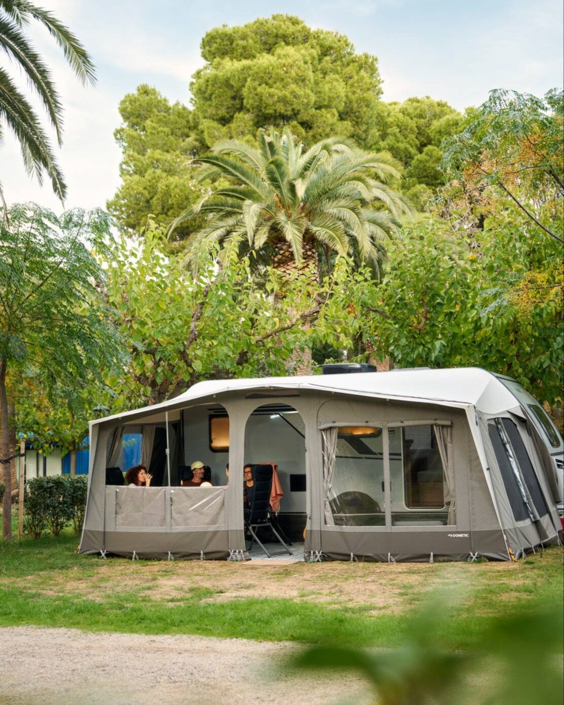 Dometic Stuga Full POled Caravan Awning