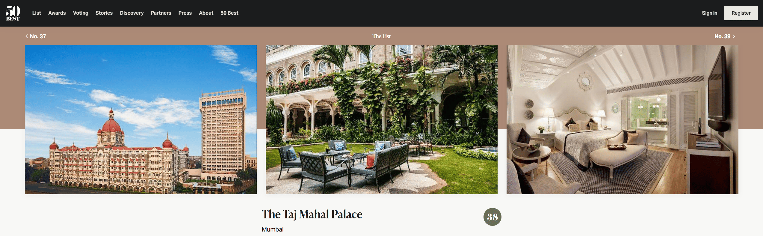 The Taj Mahal Palace Mumbai