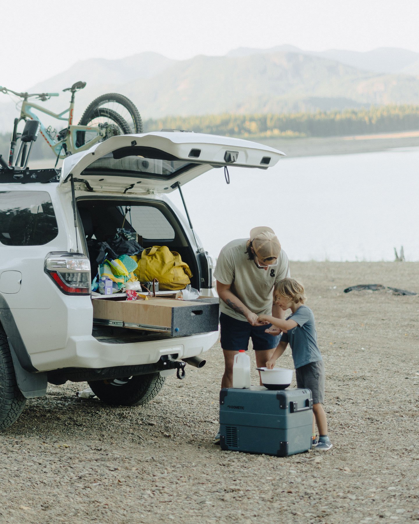 CFX2 Cooler Dad Child Car Camp