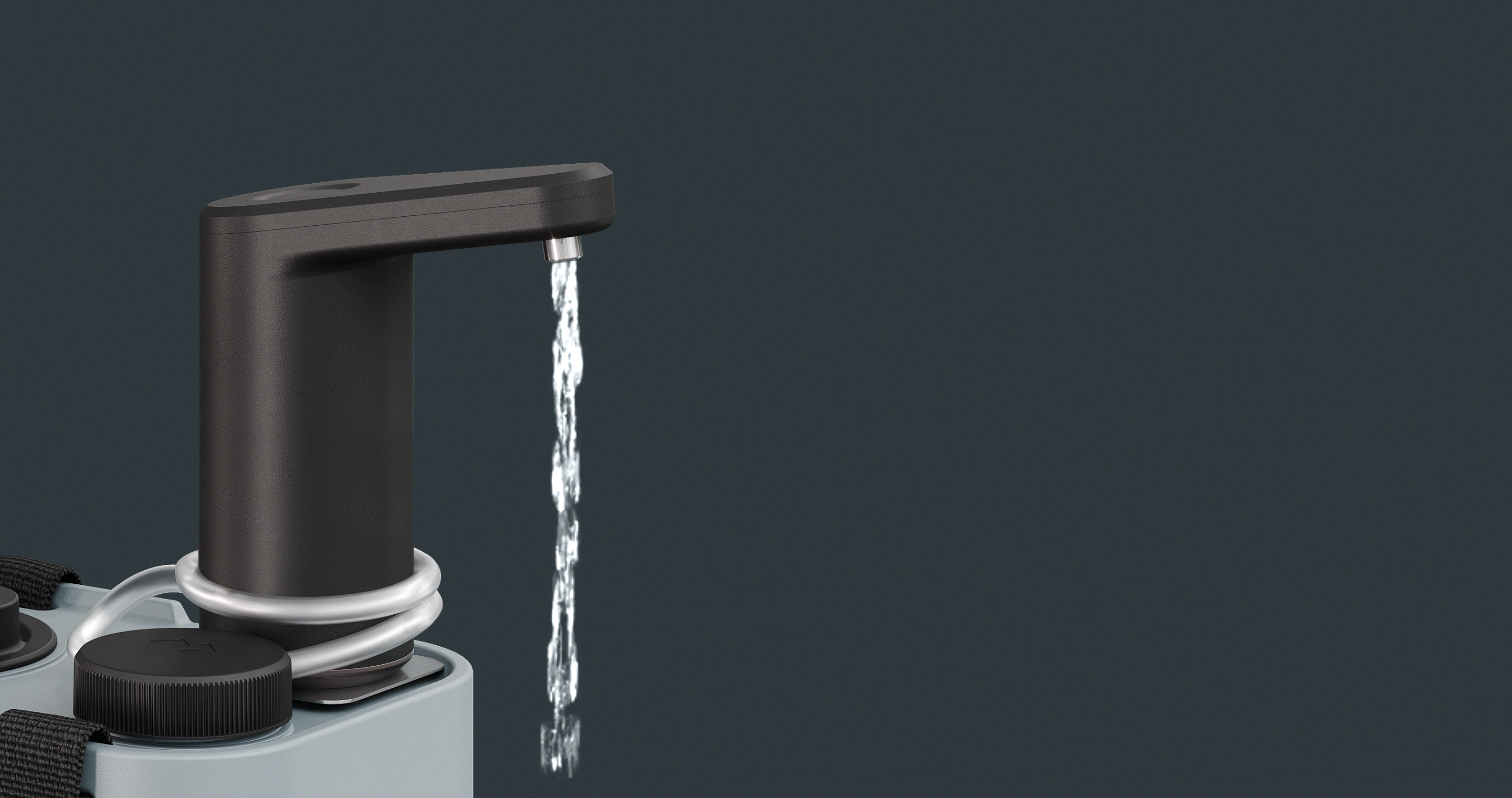 Portable Water Faucet - Hero GIF desktop - Slide 1