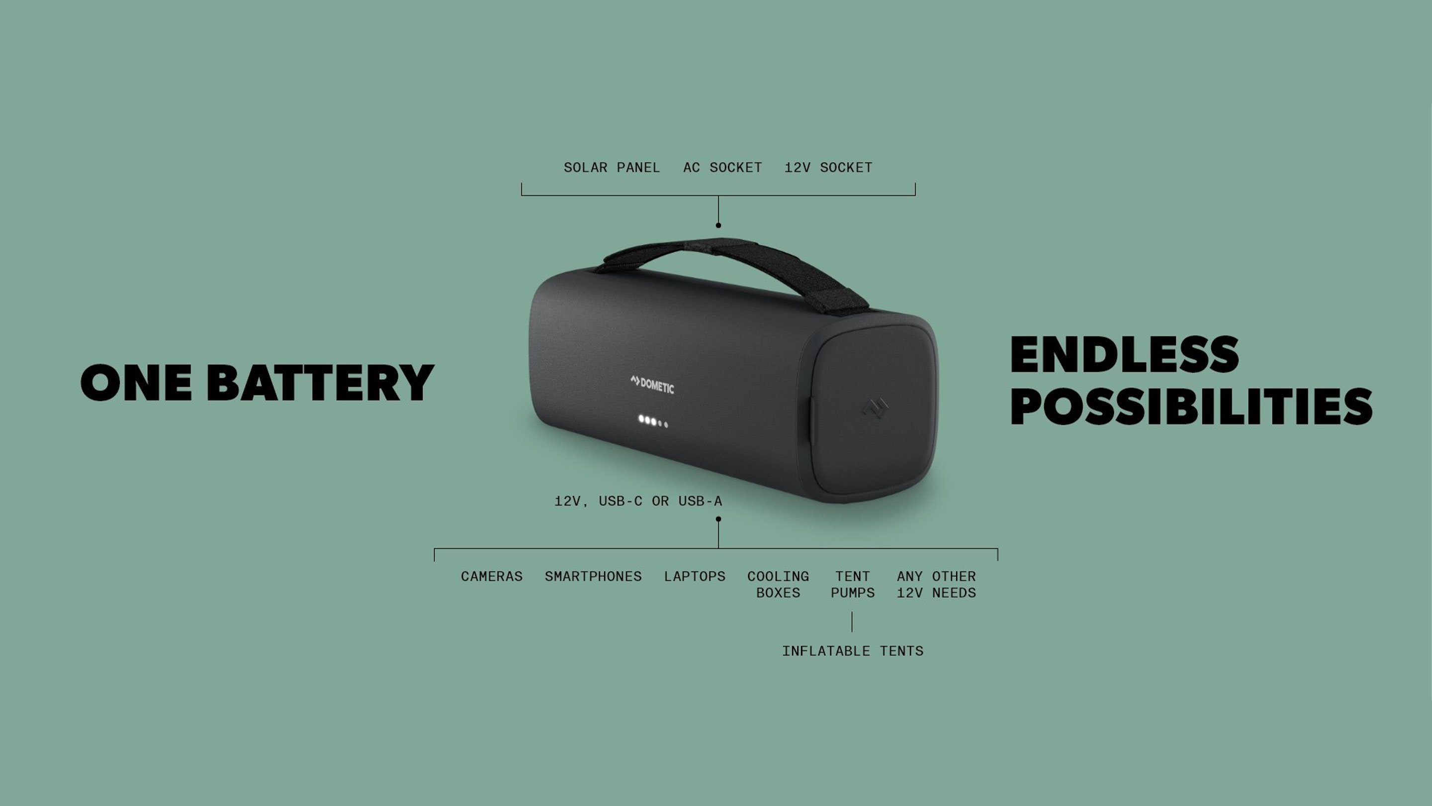 PLB15 - One battery Endless possibilities