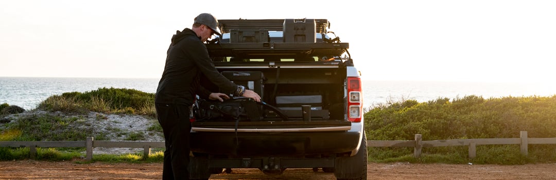 I NEVER LEAVE HOME WITHOUT…