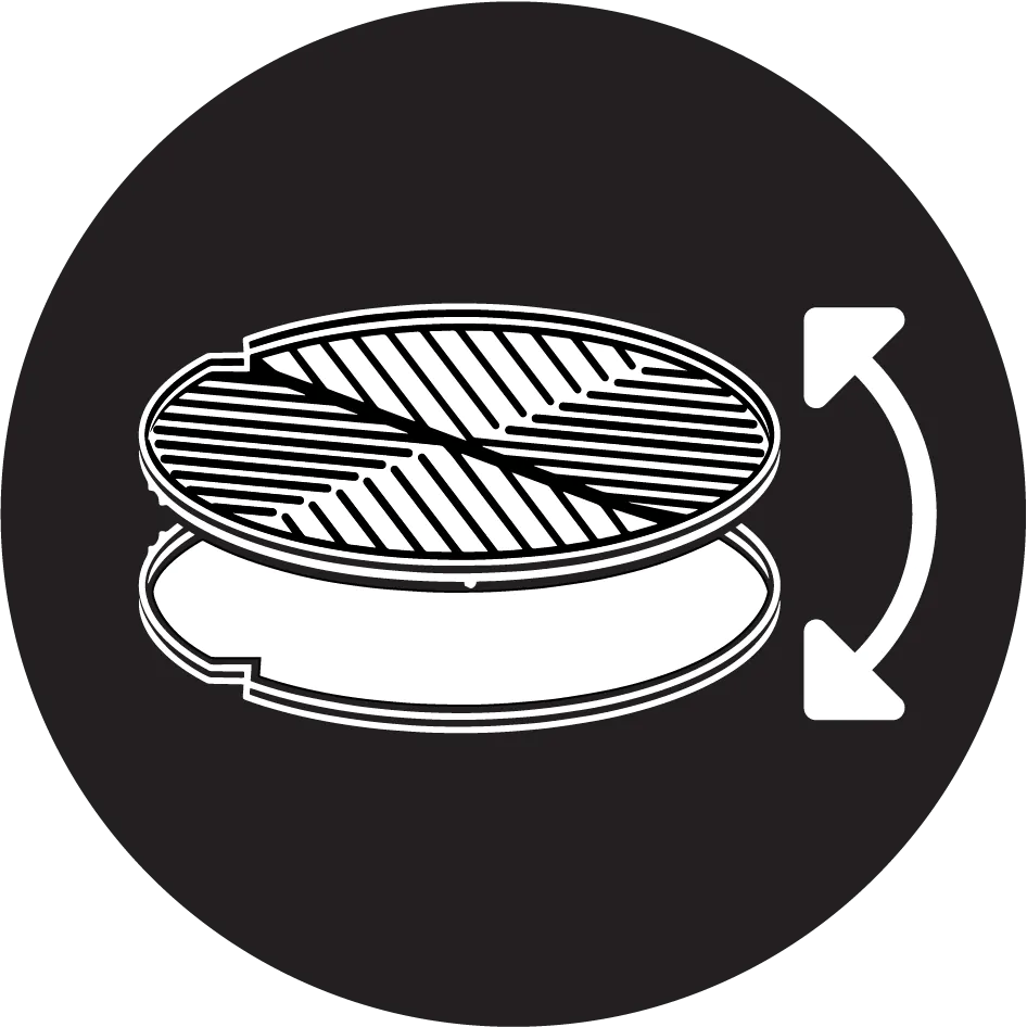 Pictogram voor modulaire kookoppervlakken