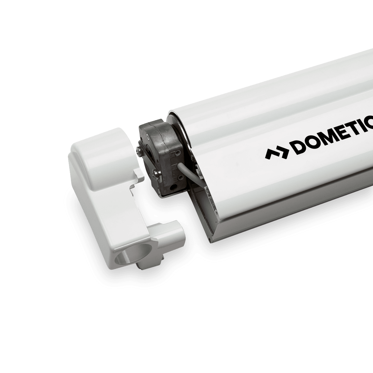 Motoraangedreven luifel