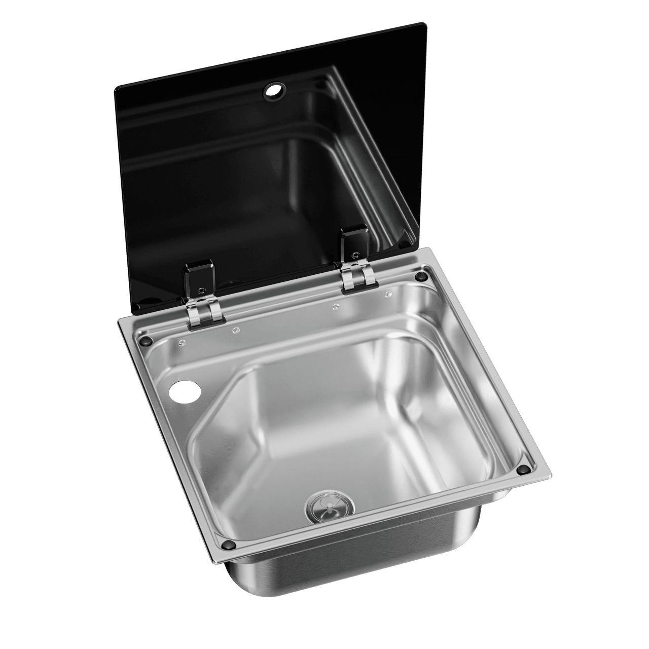 Sink and worktop all in one