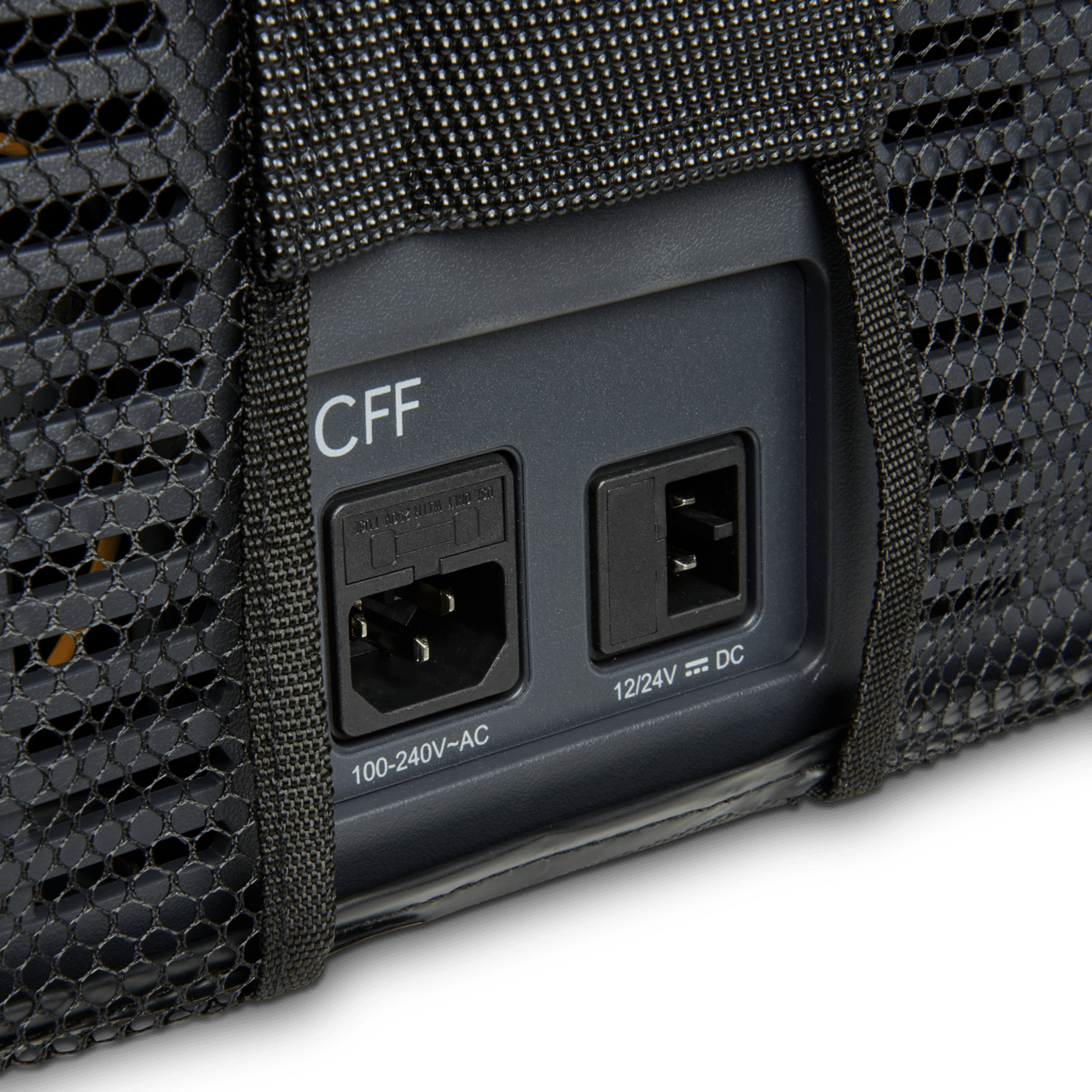 Easy access to the dual power sockets