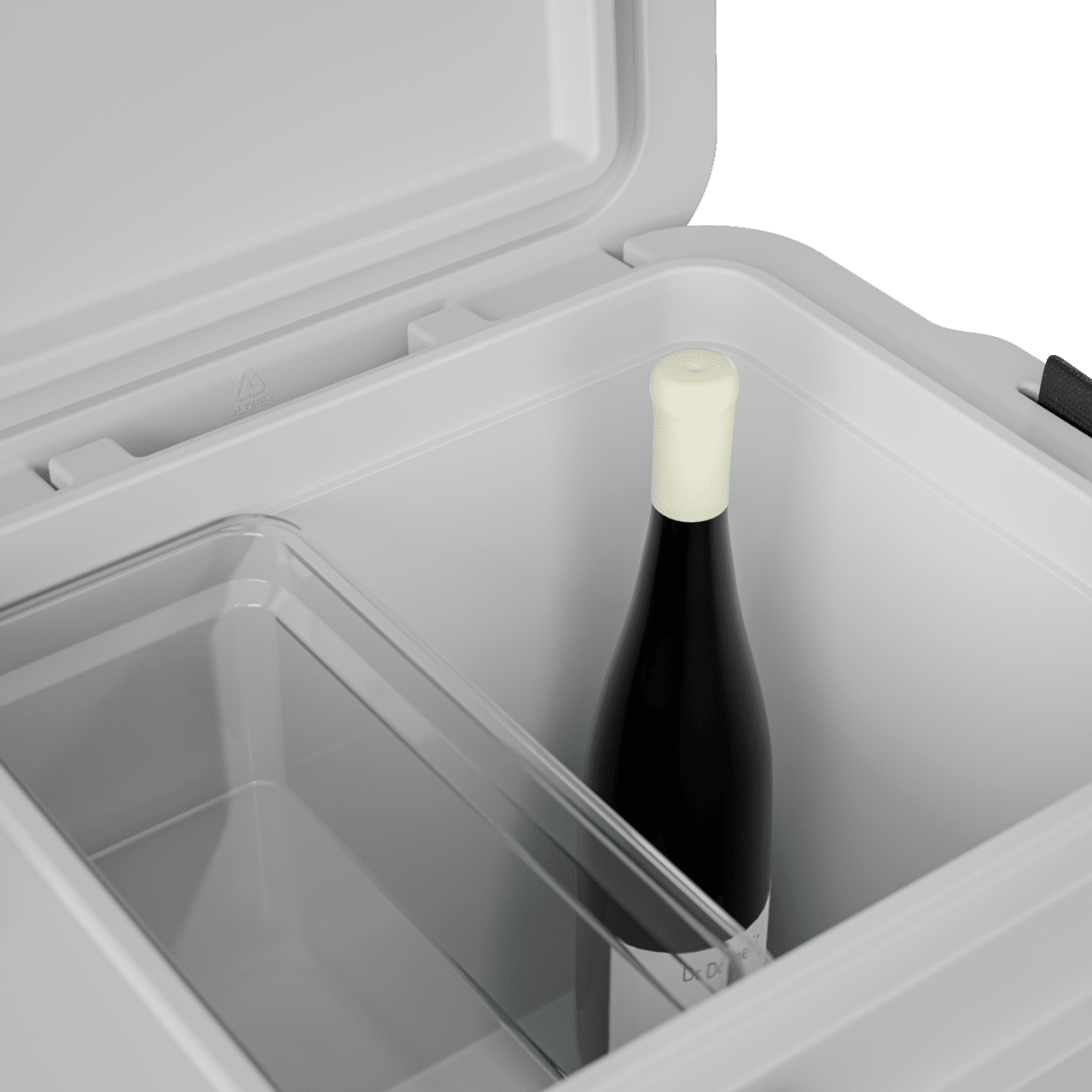 Tall enough for wine bottles