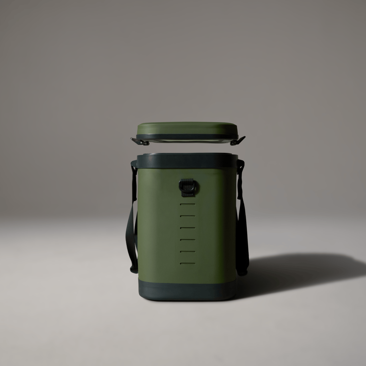 Dual hinge lid latches