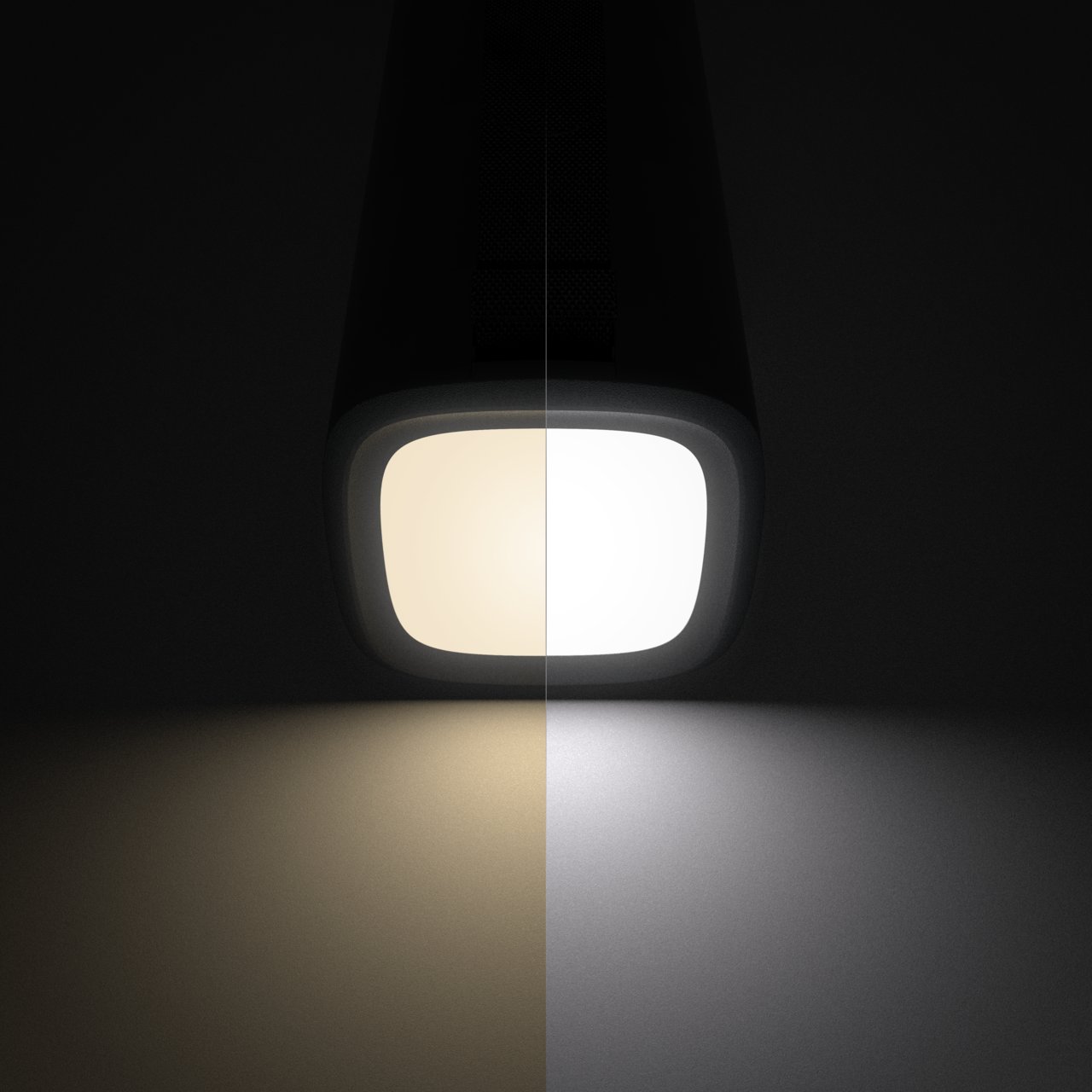 Lampe de poche à double fonction