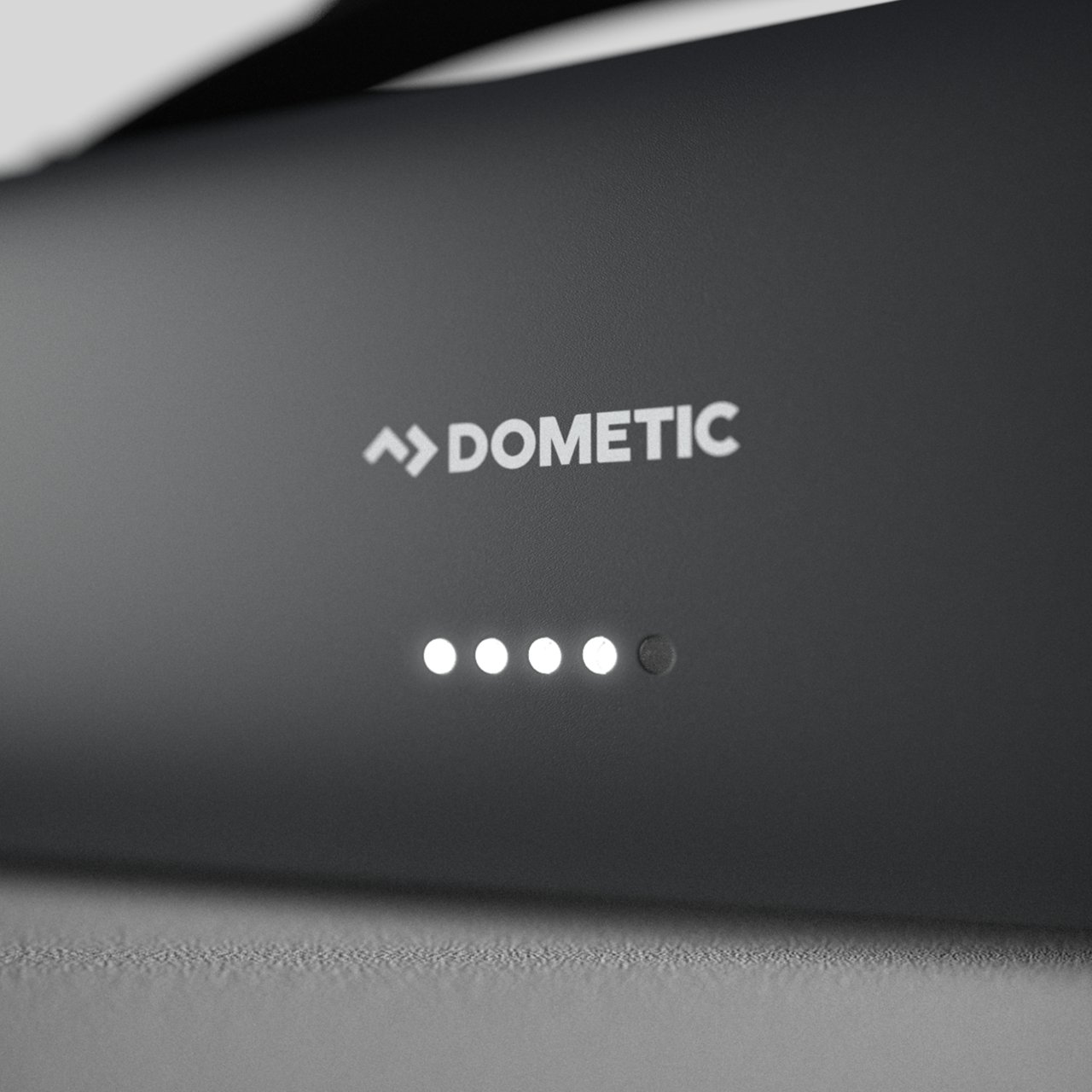 LED lights show charge status