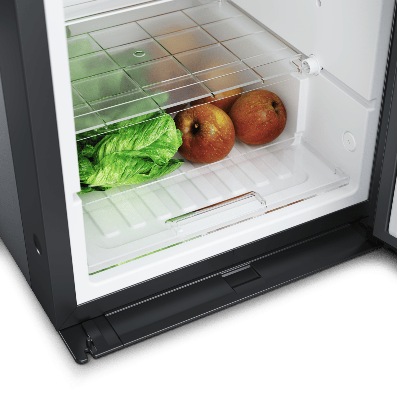 Veggie compartment with flap door