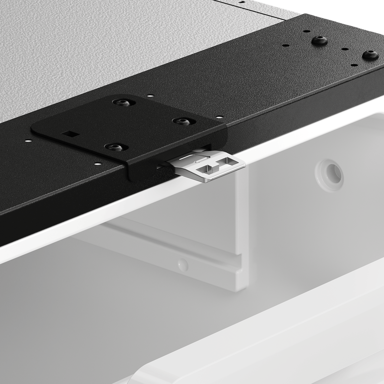 Two-point locking system
