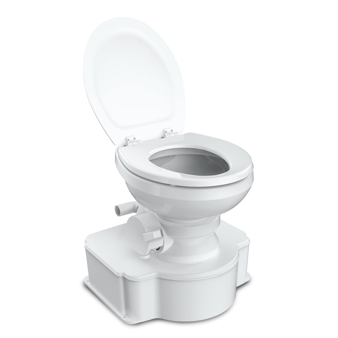 Dometic’s M65-5000 marine gravity toilet