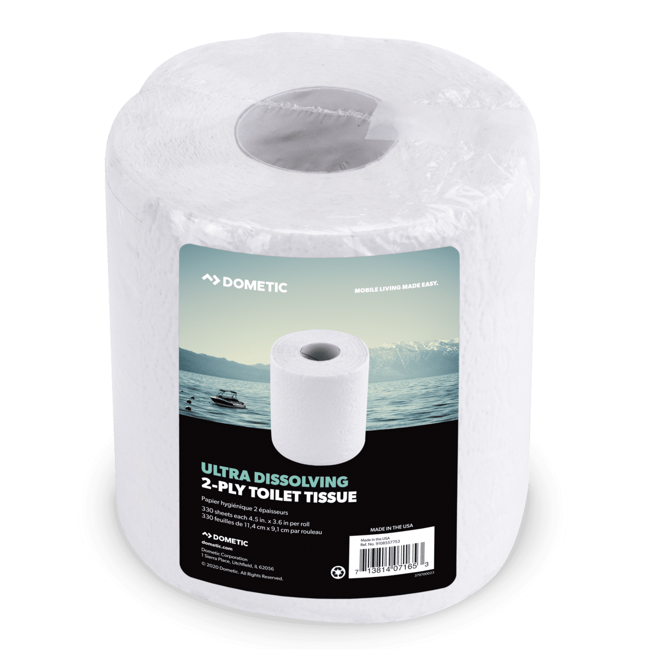 Dometic’s ultra-soft dissolving tissue