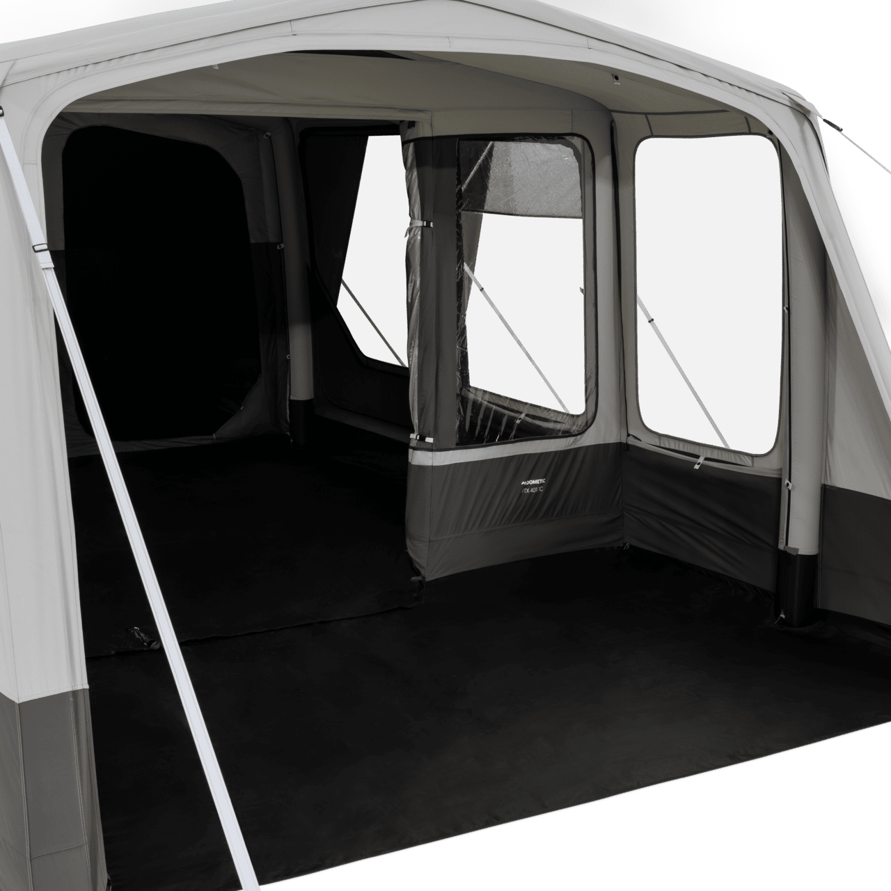 Zip-out verandadörr