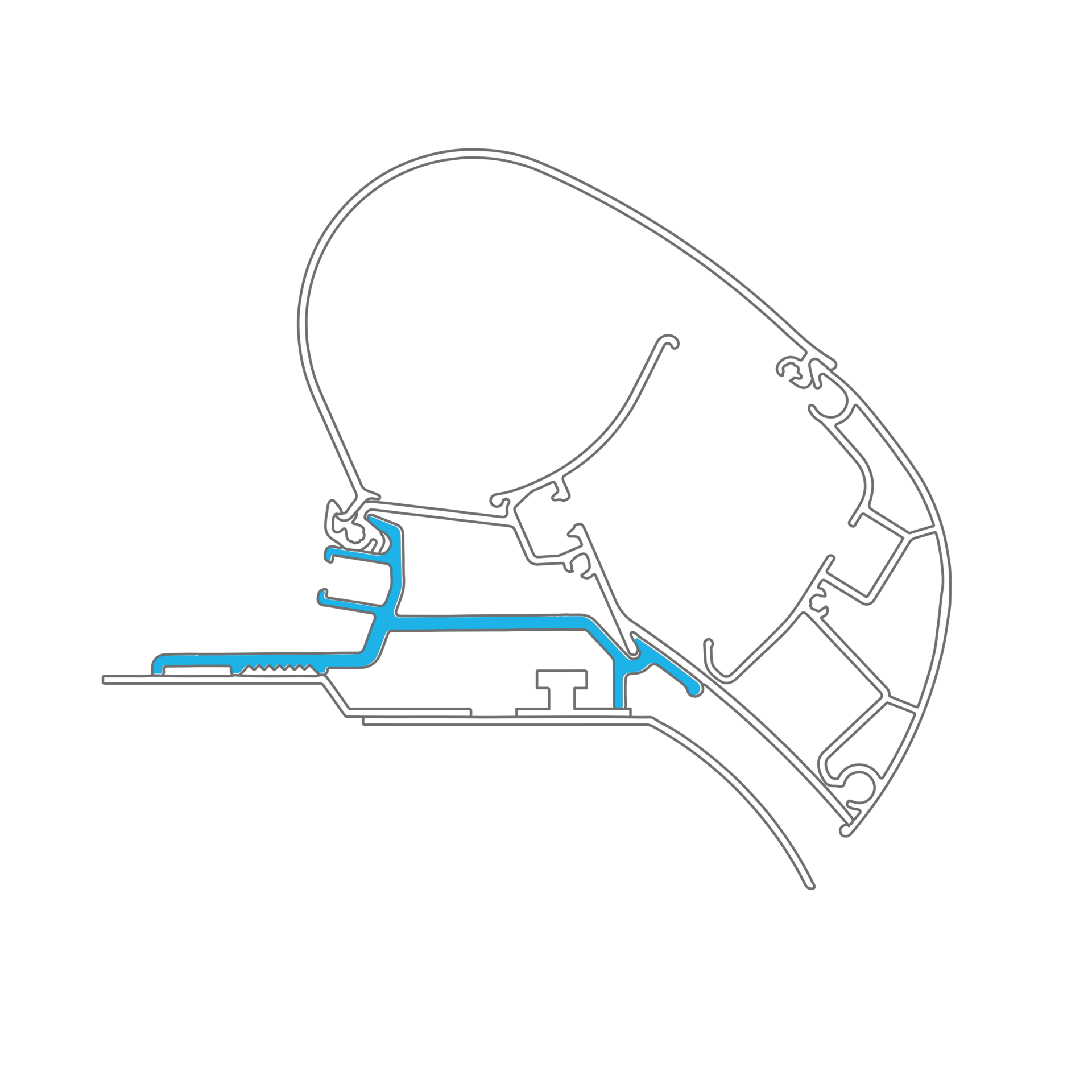 Dometic PerfectRoof Adapter 043