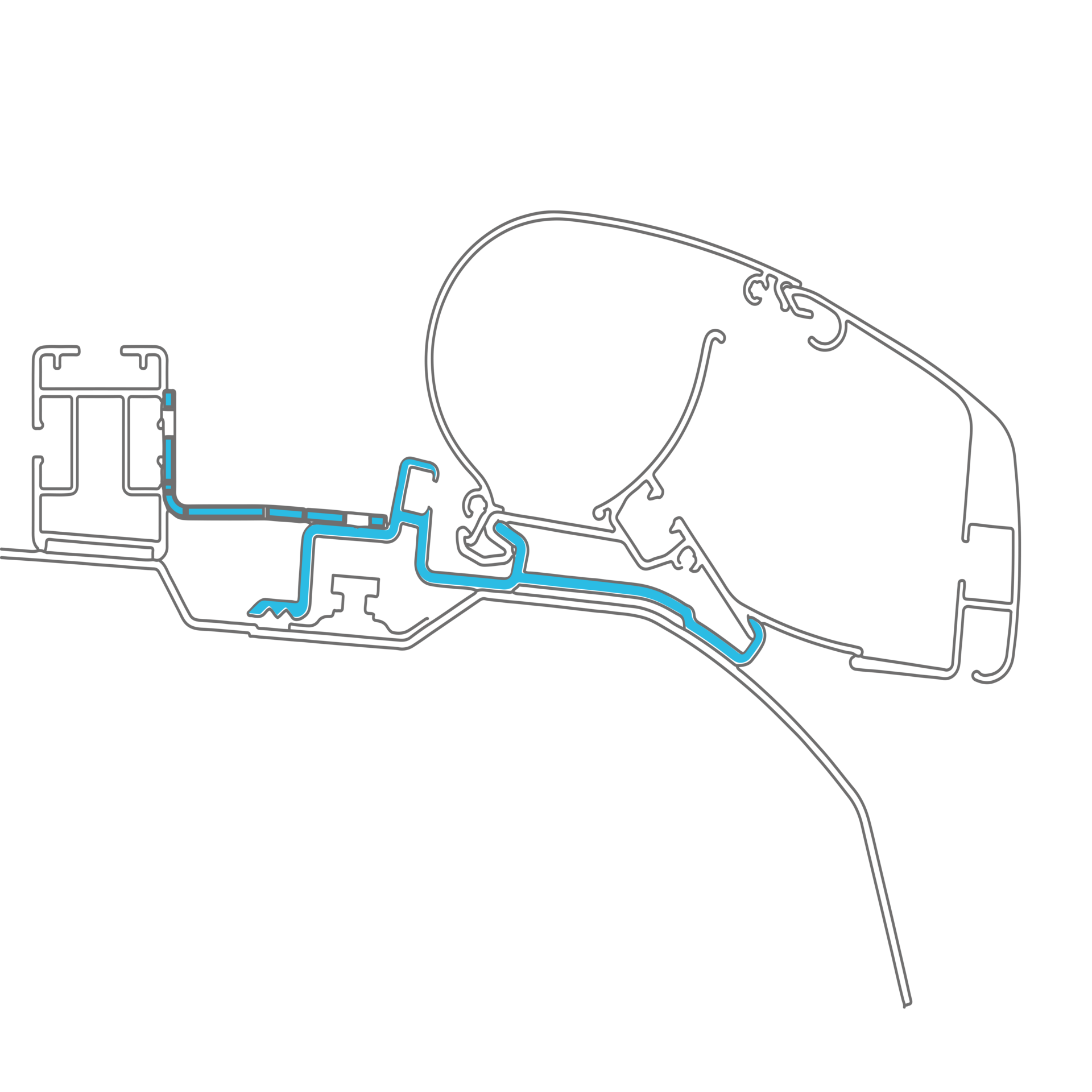 Dometic PerfectRoof Adapter 045