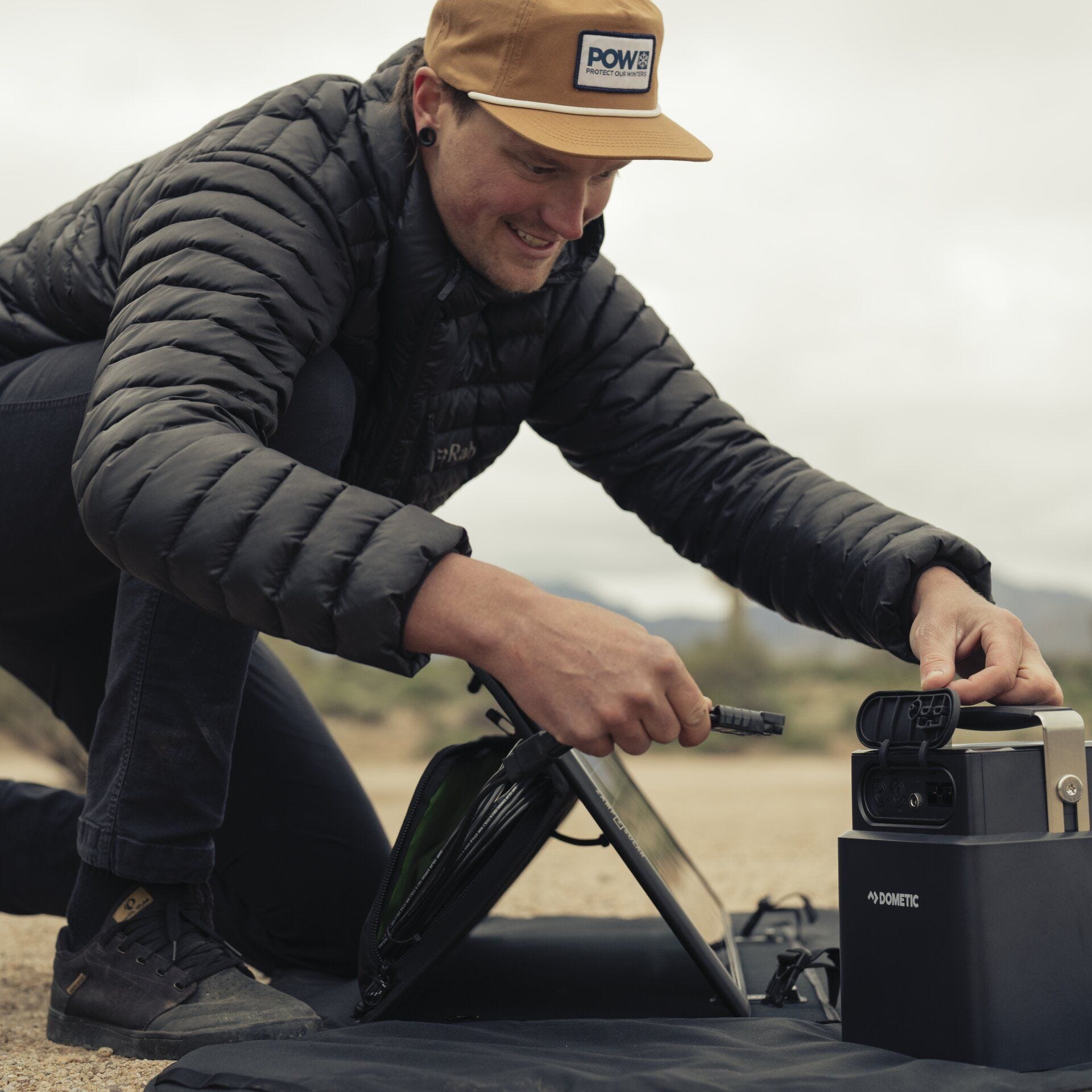 Zamp Solar OBSIDIAN® SERIES 45 Watt Portable Solar Charging Kit