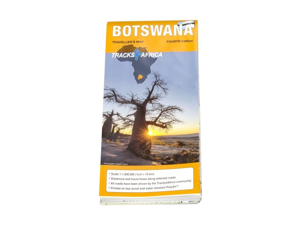 Map T4A Botswana T4A