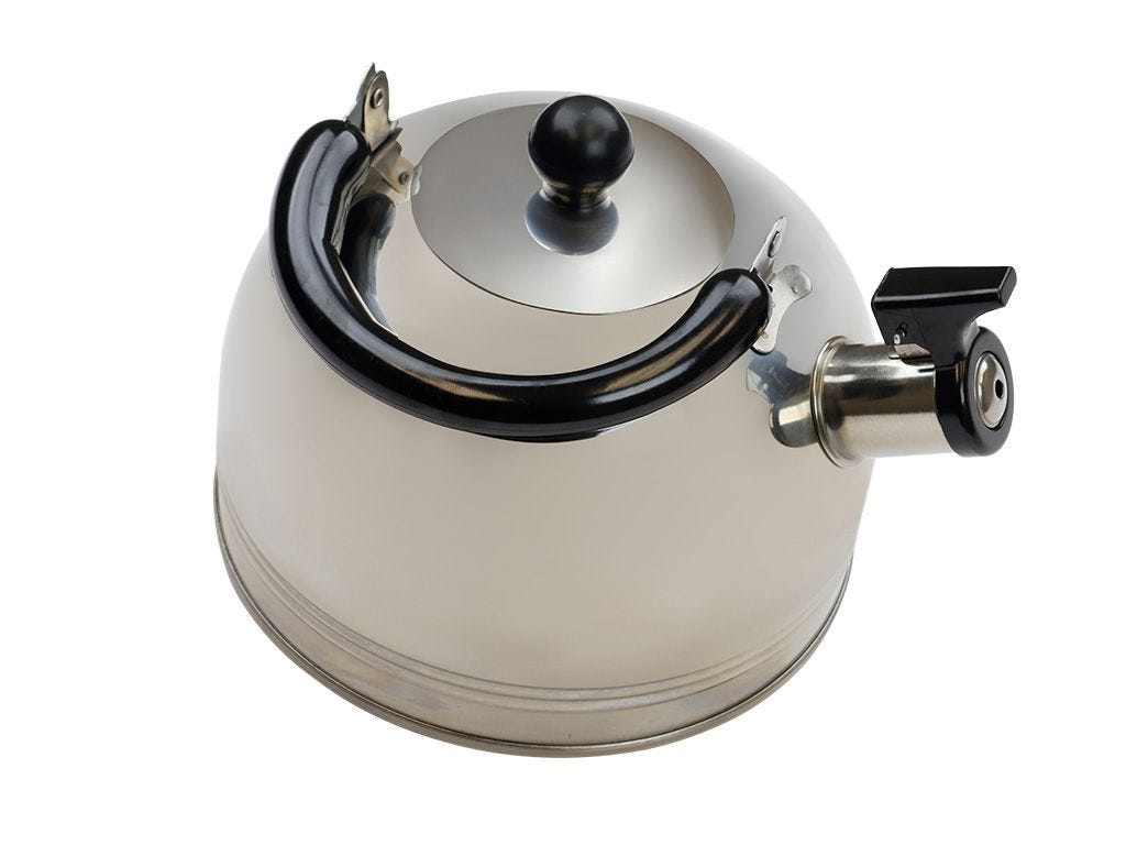 Whistling Kettle (2.5l) / Stainless Steel Metallic Finish