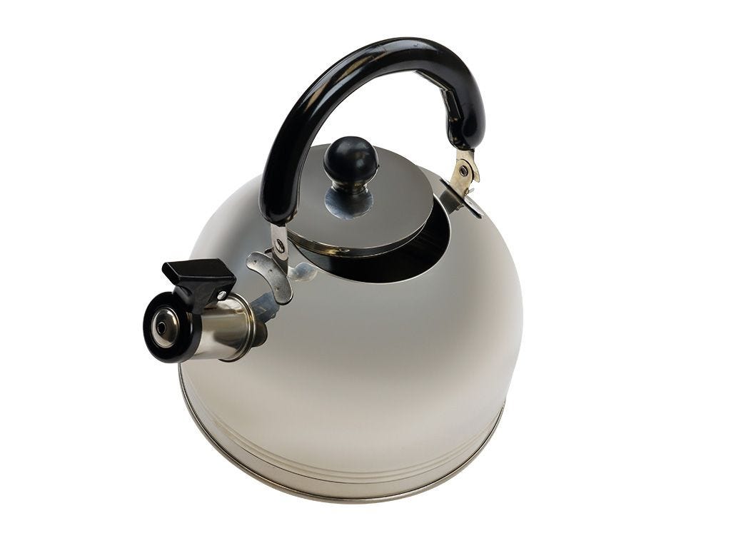 Whistling Kettle (2.5l) / Stainless Steel Metallic Finish