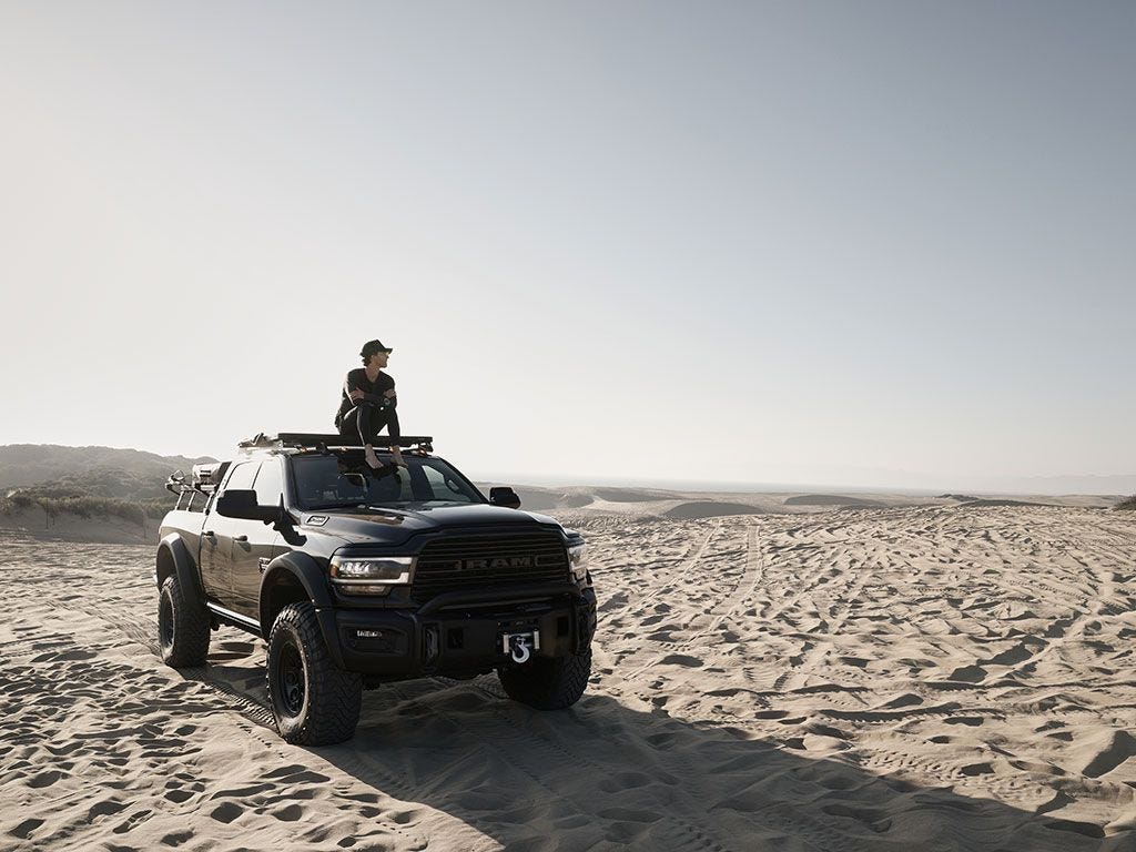 Ram 1500/2500/3500 Crew Cab (2009-Current) Slimline II Roof Rack Kit – by Front Runner