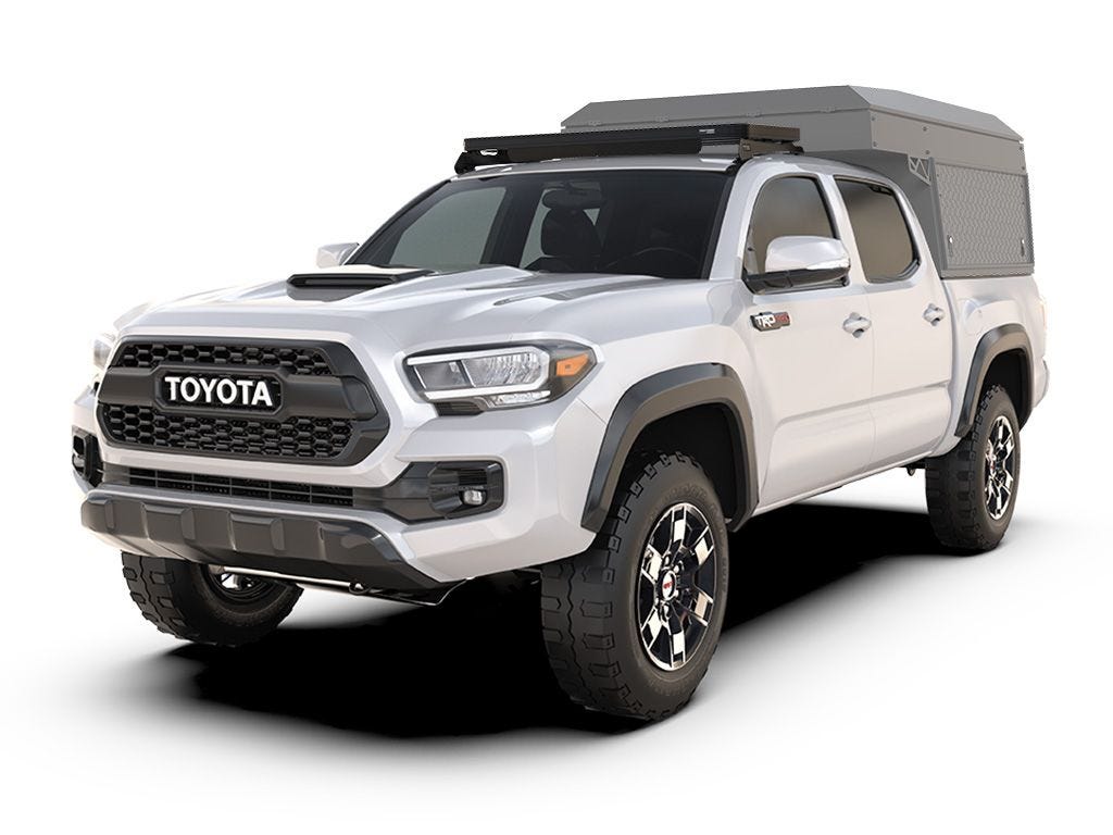 Front Runner Toyota Tacoma 3rd Gen (2015-2023) Cab Over Camper Slimline II Roof Rack Kit 
