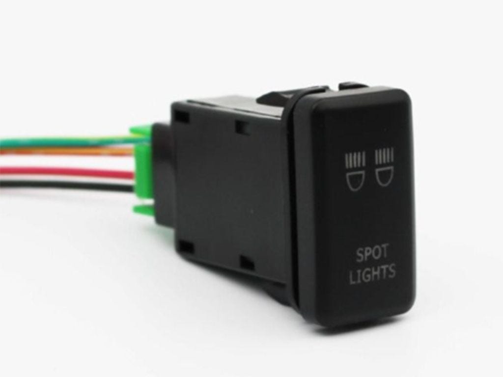 Light Bar Push Button Switch / Vigo