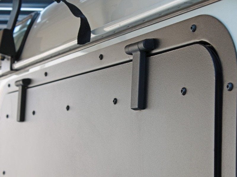 Front Runner Gullwing Window - Aluminium / Land Rover Defender