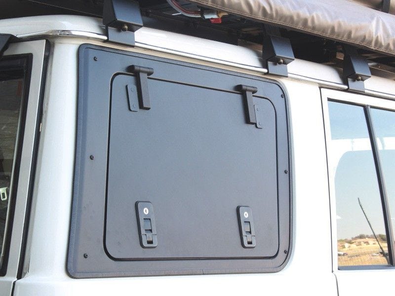 Front Runner Right Hand Side Gullwing Window - Aluminium / Toyota Land Cruiser 70