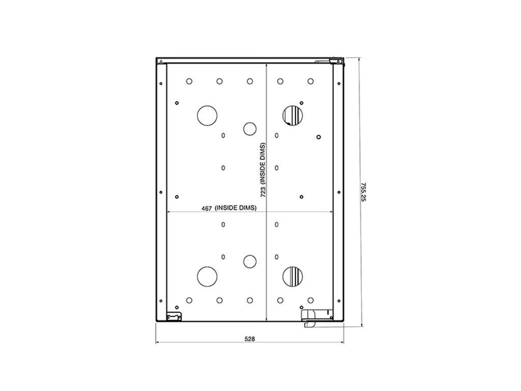 Front Runner Dometic Cargo Slide/Fridge Slide 55L