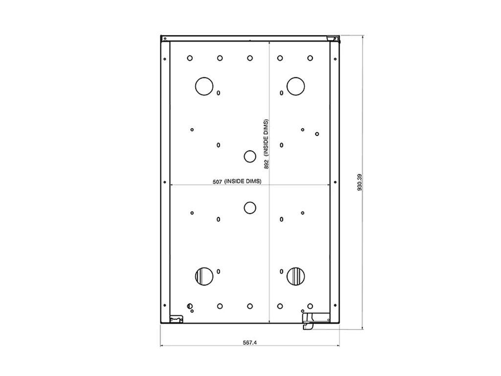 Front Runner Dometic Cargo Slide/Fridge Slide 75L