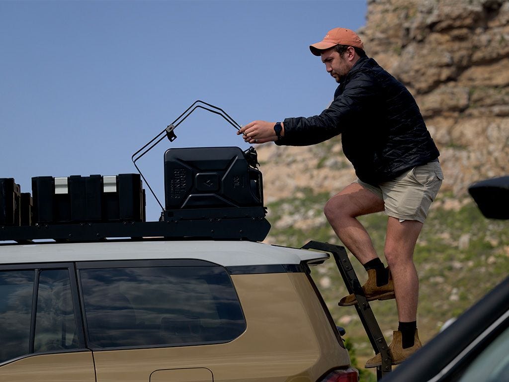 Dubbele Jerrycan houder - Front Runner