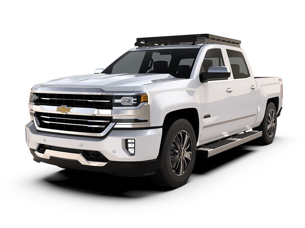 Front Runner Chevrolet Silverado/GMC Sierra 1500/2500/3500 Crew Cab (2014-2018) Slimline II Roof Rack Kit / Low Profile