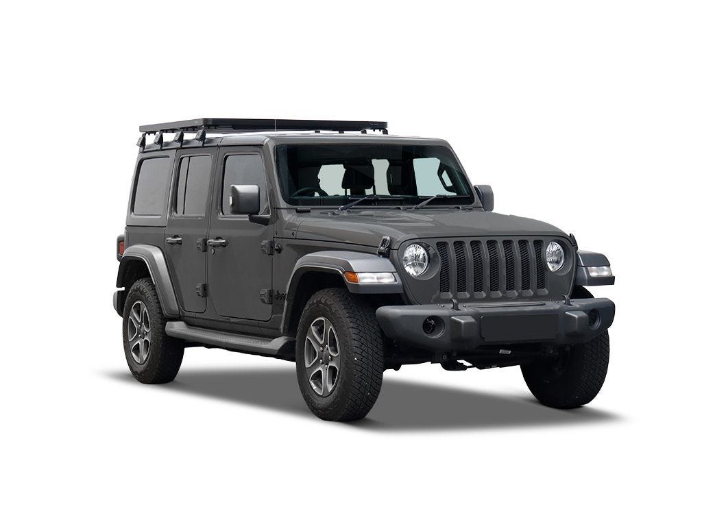 Front Runner Kit de 1/2 galerie Slimline II pour une Jeep Wrangler 4xe (2021 - jusqu'à présent) / Haut