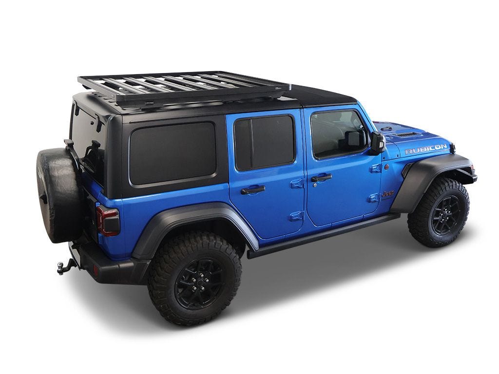 Front Runner Galerie de toit 3/4 Slimline II pour Jeep Wrangler JLU (2018-actuel)