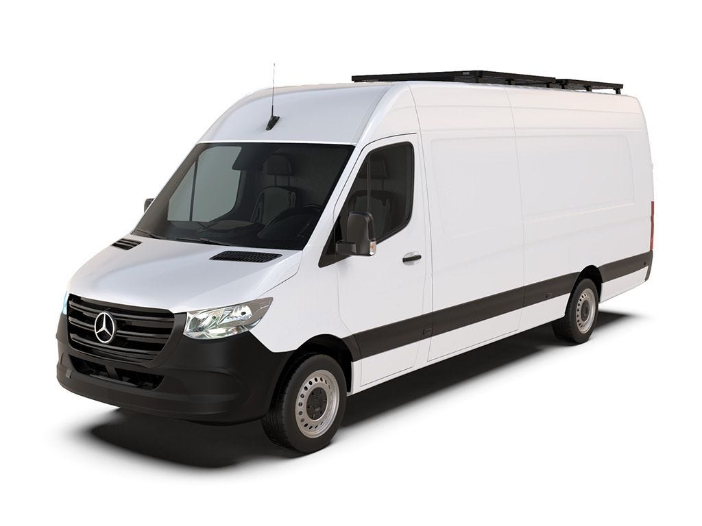 Kit de galerie Slimline II pour le Mercedes-Benz Sprinter 170"/L3/LWB avec rails OEM (2006-jusqu'à présent) / Haut- de Front Runner