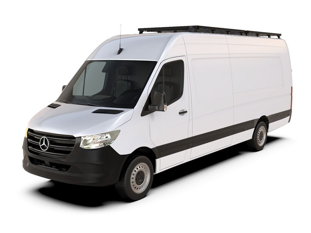 Front Runner Mercedes-Benz Sprinter 170"/L3/LWB Wheelbase w/o OEM Tracks (2006-Current) Slimline II Roof Rack Kit / Tall