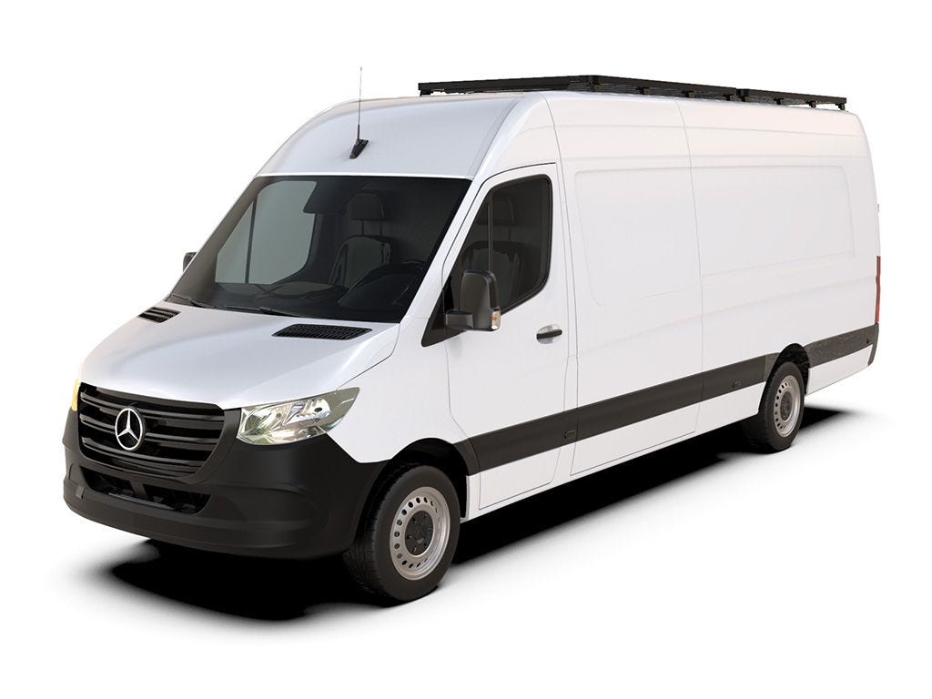 Front Runner Mercedes-Benz Sprinter 170"/L3/LWB Wheelbase w/OEM Tracks (2006-Current) Slimline II Roof Rack Kit / Tall